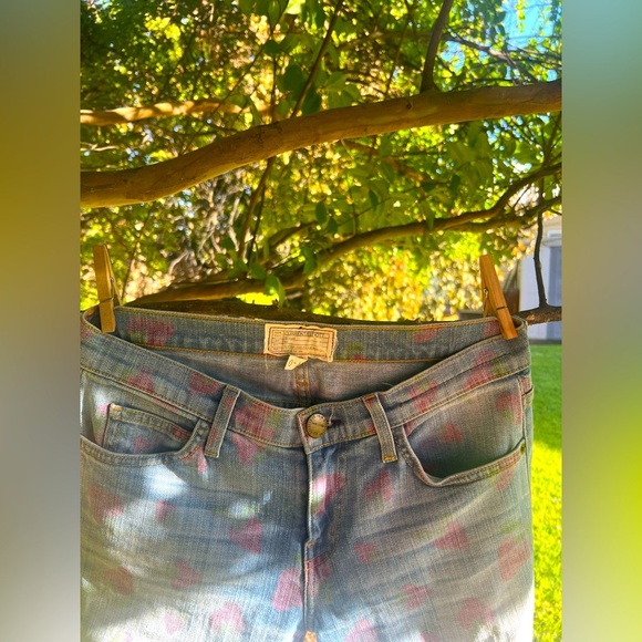 Current/Elliott Light Blue High Rise Jeans🍓 - Picture 7 of 8